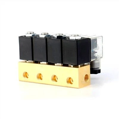 Messingist solenoidventiil kollektoriga